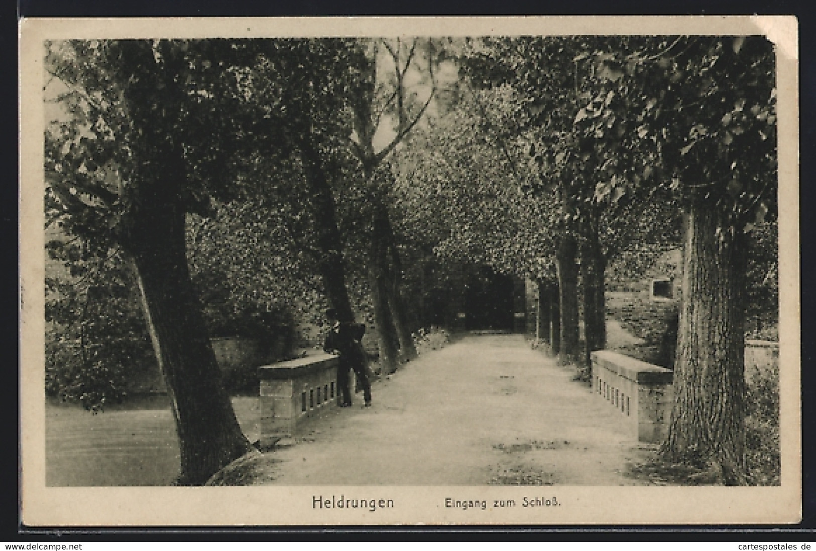 AK Heldrungen, Eingang zum Schloss