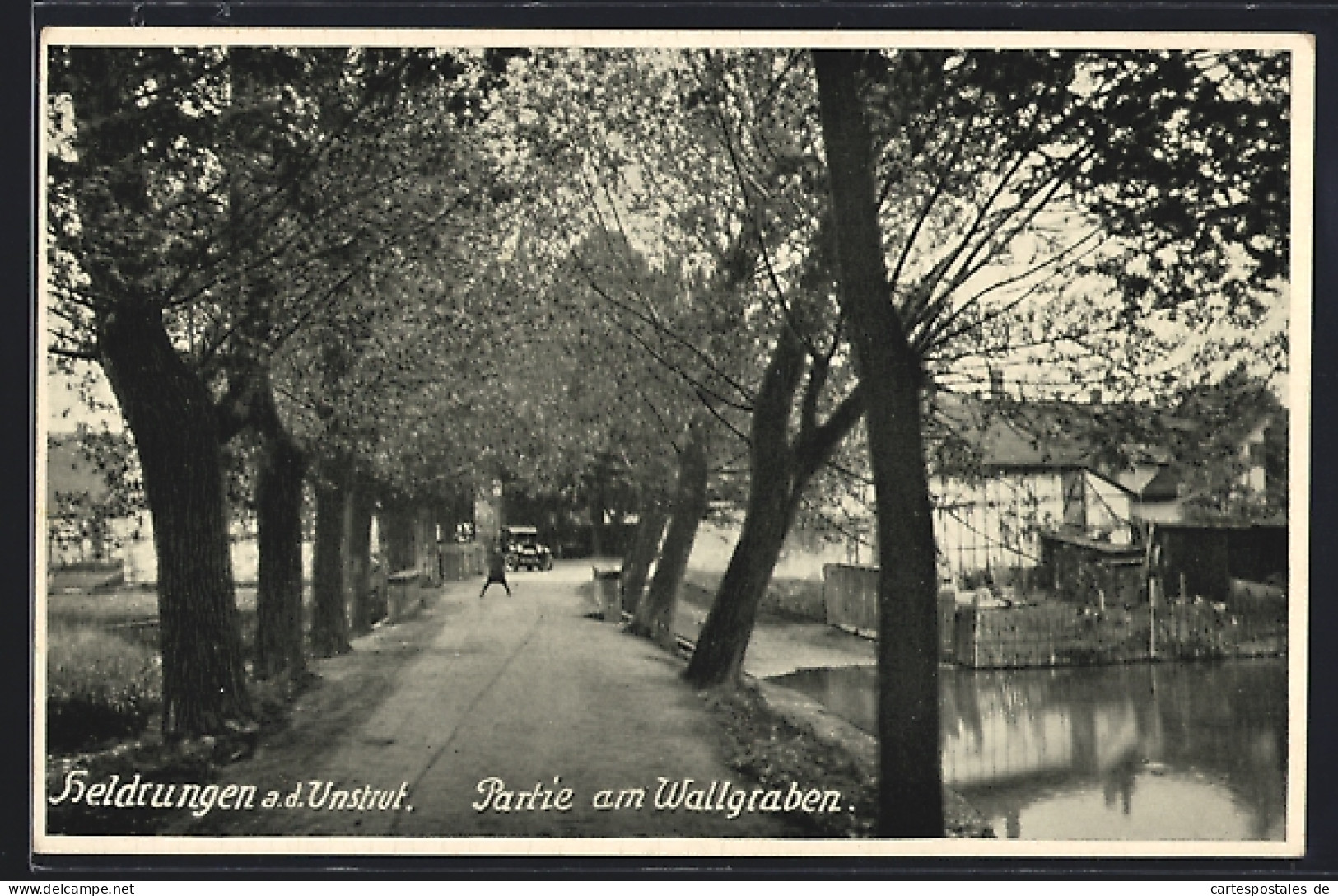 AK Heldrungen, Partie am Wallgraben