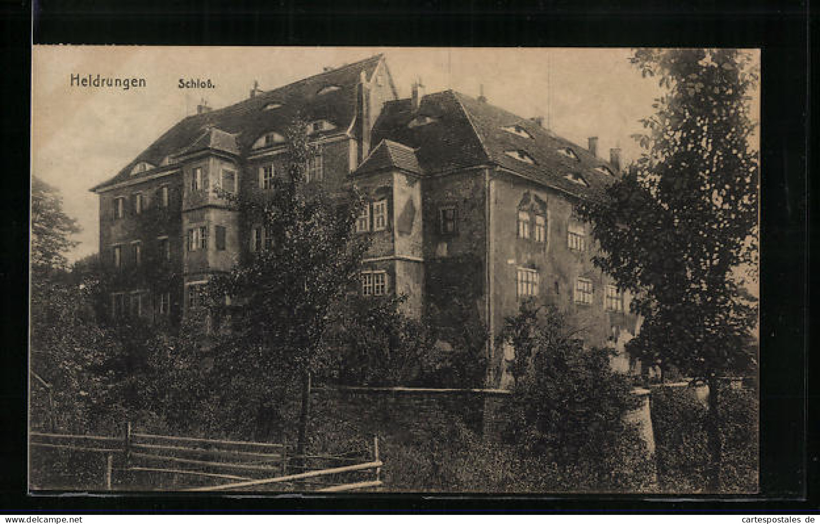 AK Heldrungen, Schlossansicht