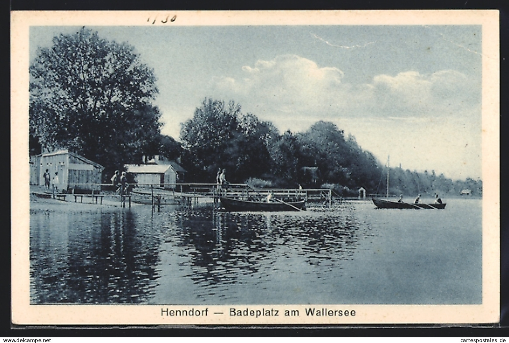 AK Henndorf am Wallersee, Badeplatz