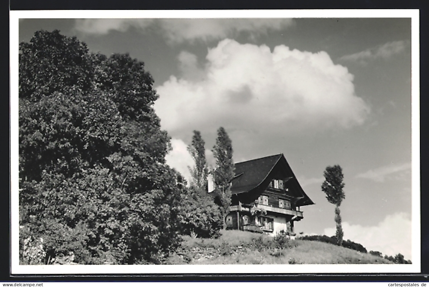 AK Herrliberg am Zürichsee, Blick auf Pension