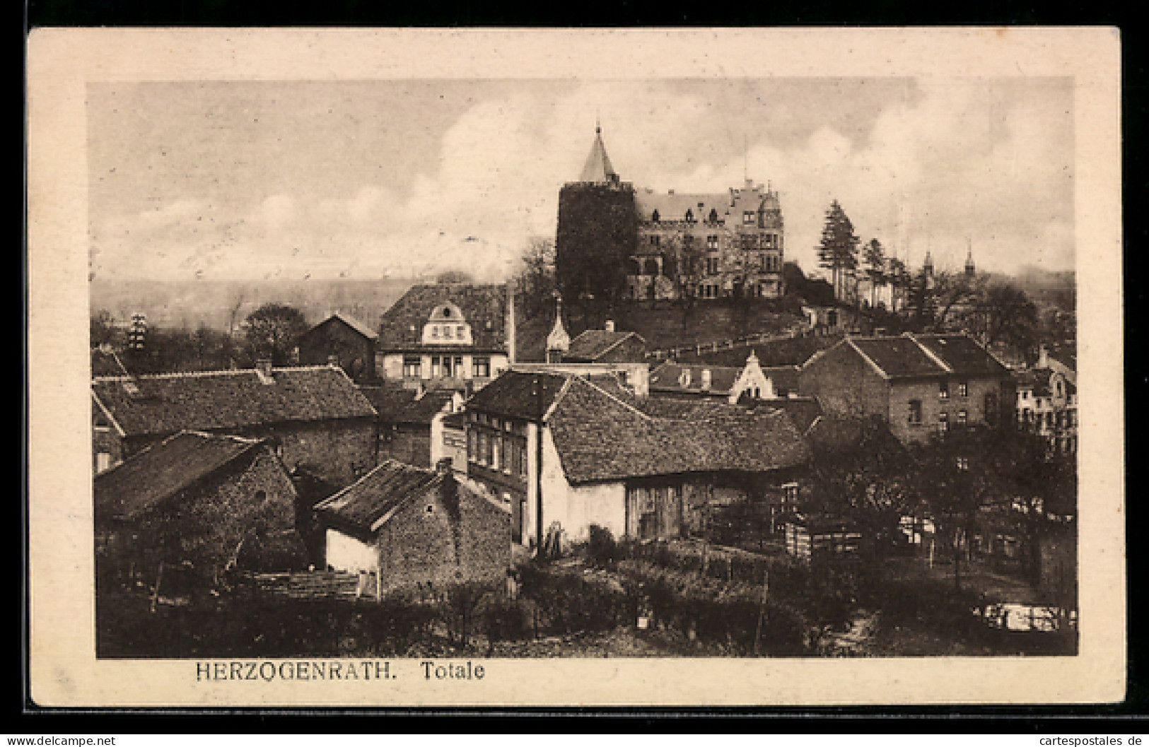 AK Herzogenrath, Partie am Schloss