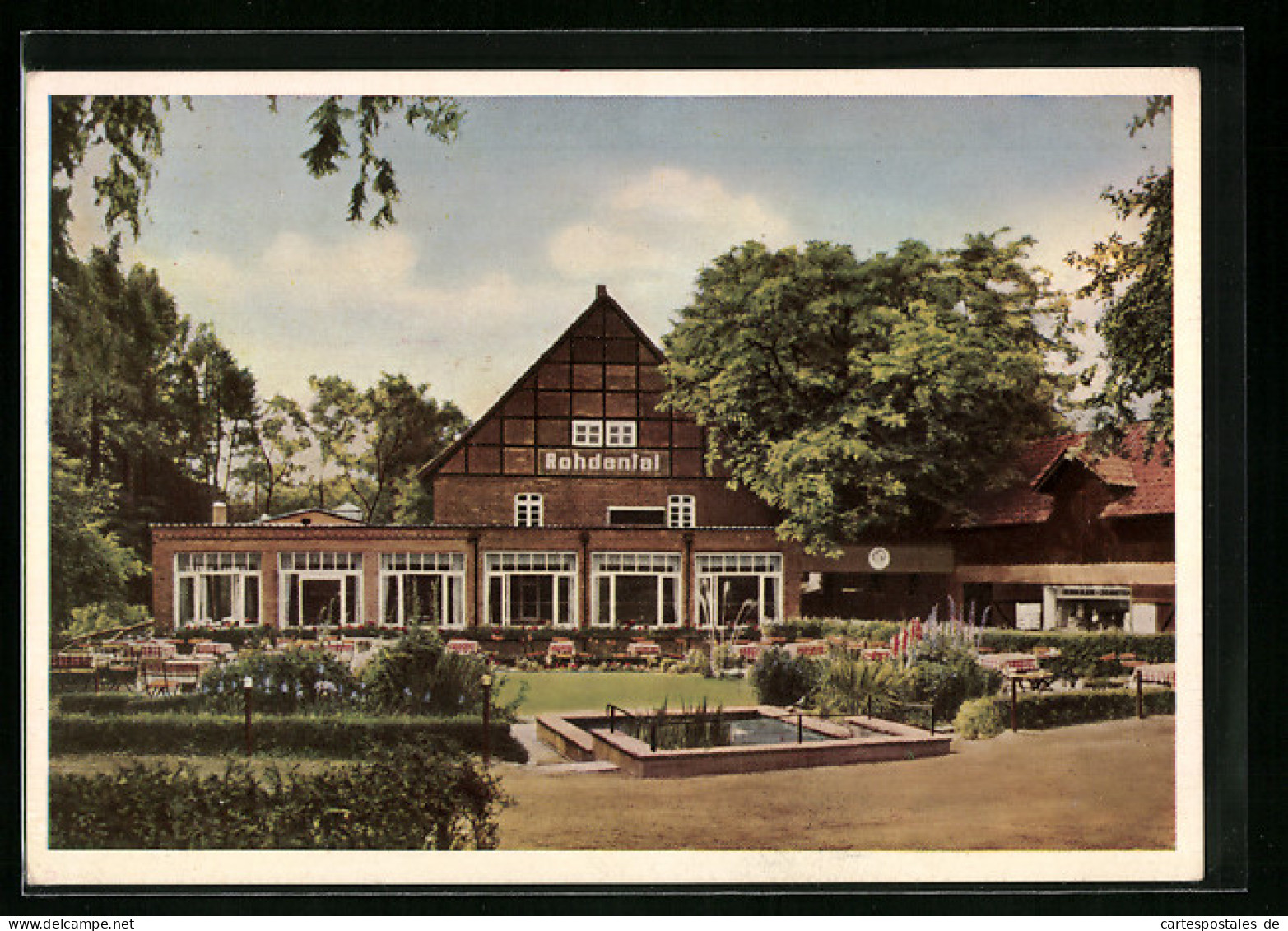 AK Hessisch Oldendorf, Gasthaus Rohdental