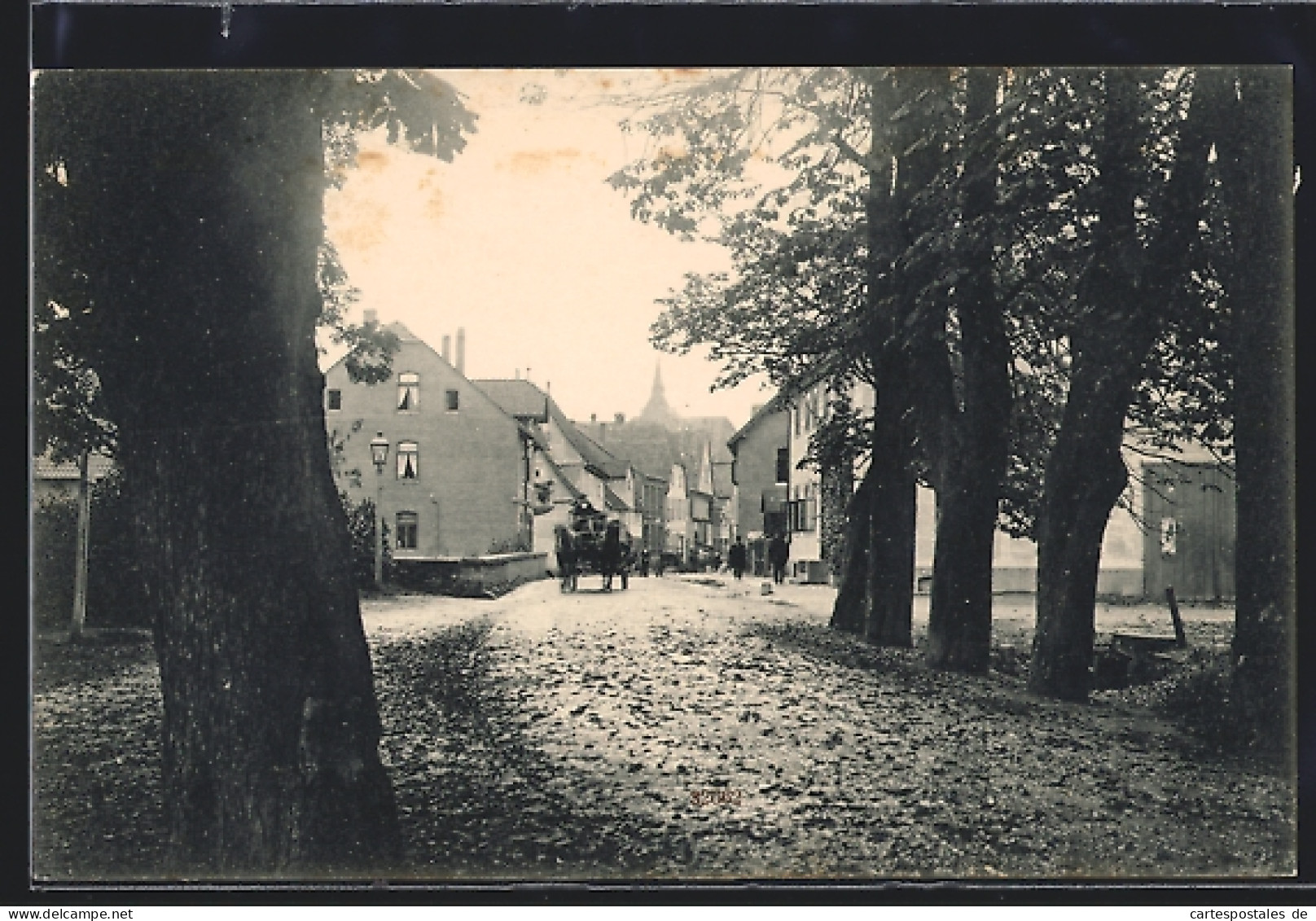 AK Hessisch Oldendorf, Strasse am Ostertor