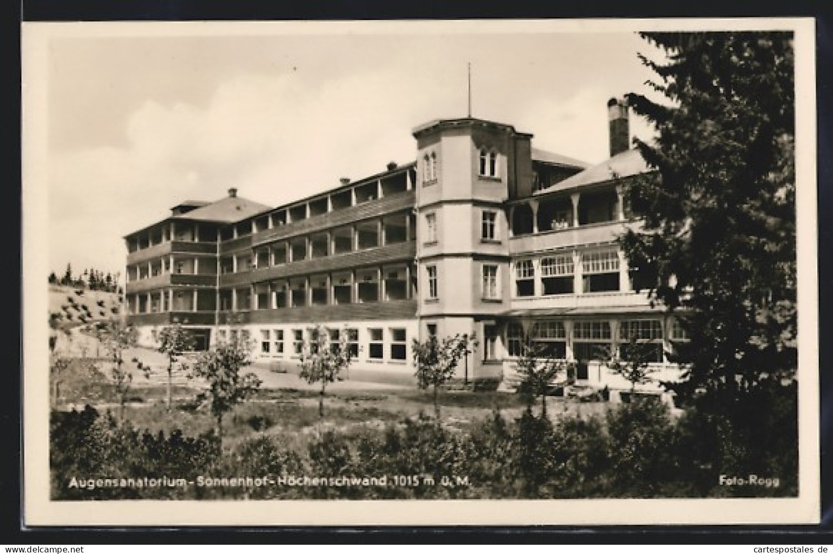 AK Höchenschwand, Augensanatorium Sonnenhof