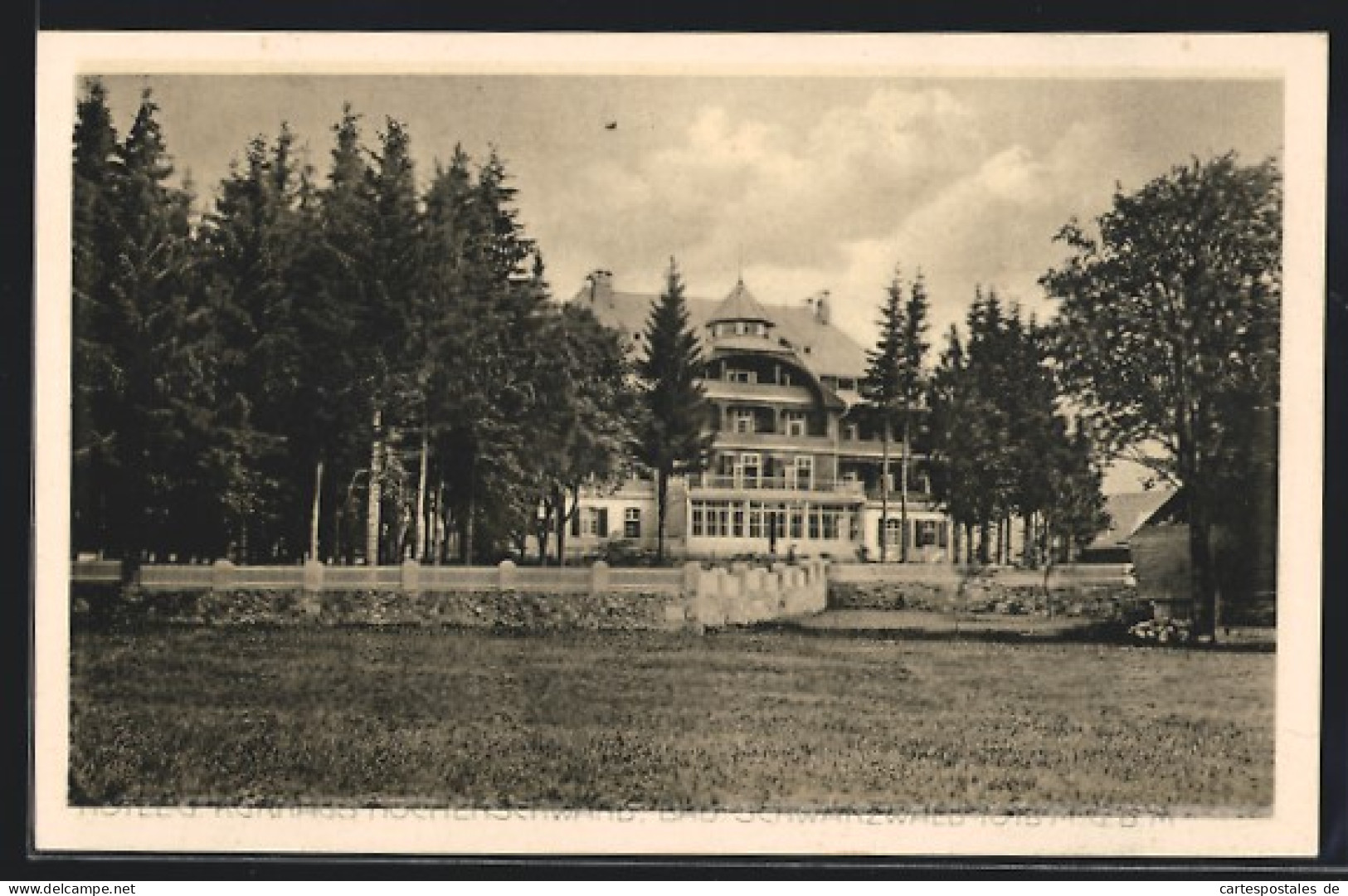 AK Höchenschwand /Bad. Schwarzwald, Hotel Kurhaus Höchenschwand