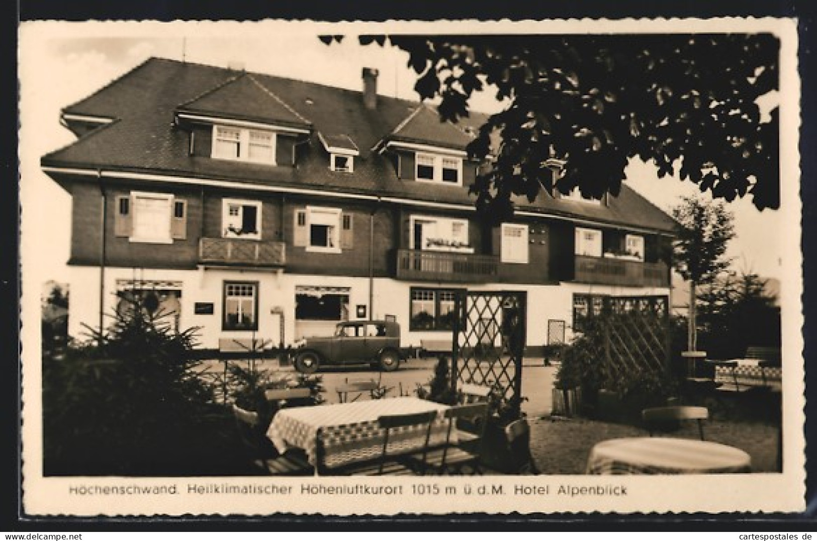 AK Höchenschwand, Hotel Alpenblick