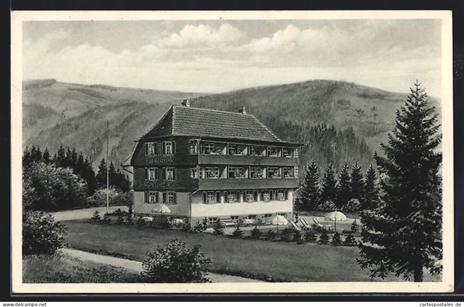 AK Höchenschwand, Pension Haus Höhensonne
