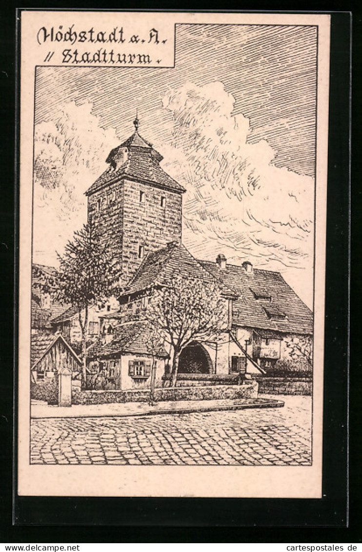 AK Höchstadt a. Aisch, Stadtturm