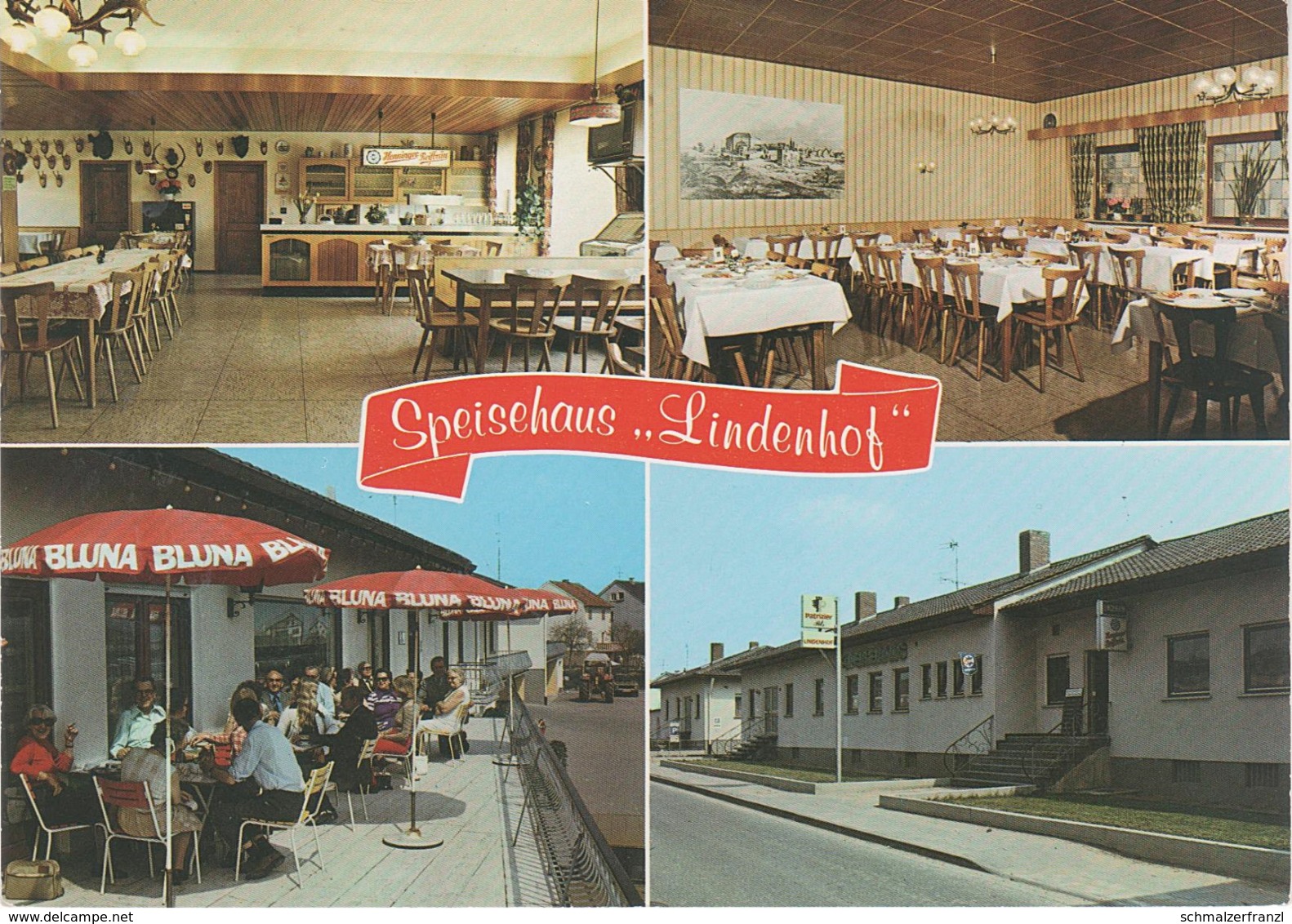 AK Höchstadt an der Aisch Speisehaus Lindenhof Etzelskirchen Lonnerstadt Gremsdorf Medbach Adelsdorf Uehlfeld Forchheim