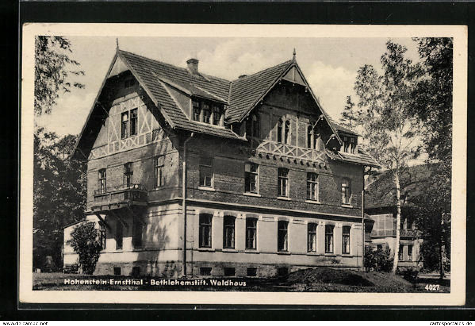 AK Hohenstein-Ernstthal, Bethlehemstift, am Waldhaus