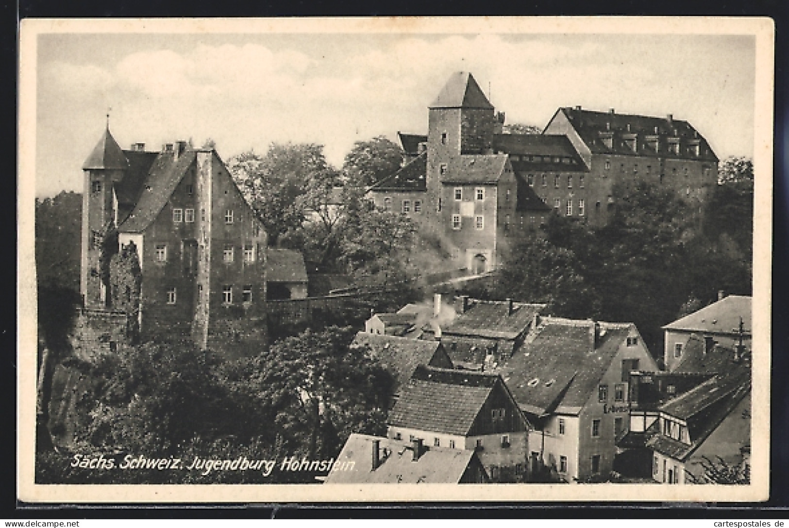 AK Hohnstein / Sächs. Schweiz, Jugendburg Hohnstein