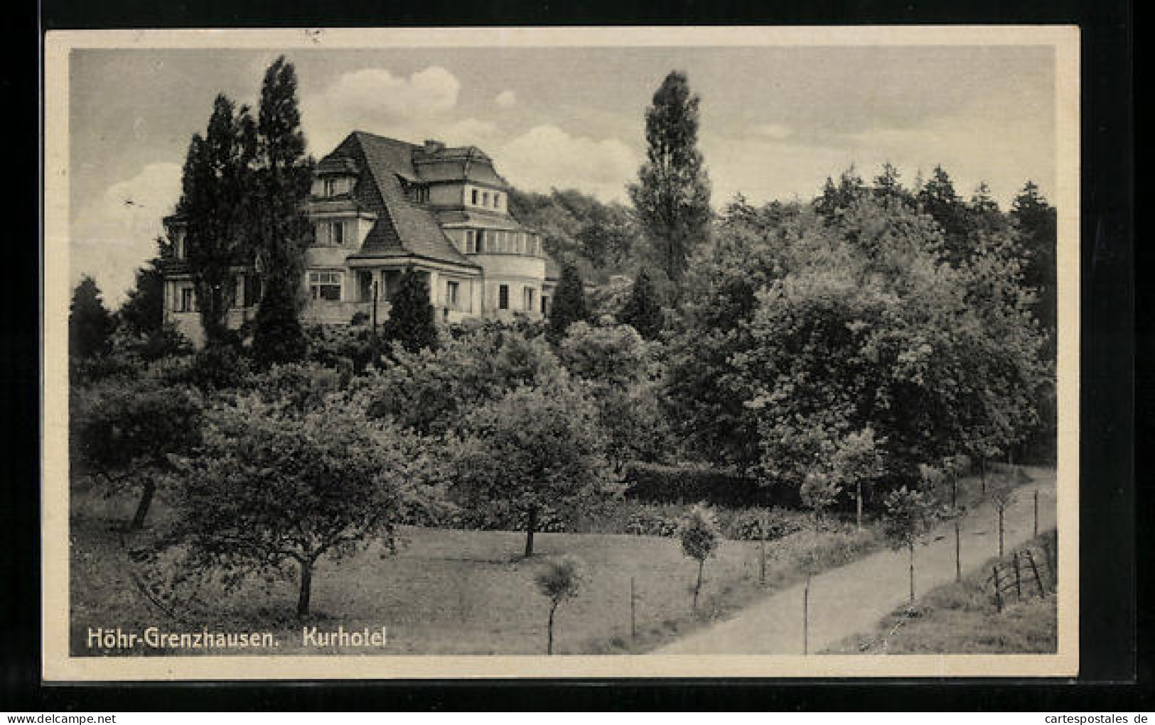 AK Höhr-Grenzhausen, Kurhotel zwischen den Bäumen