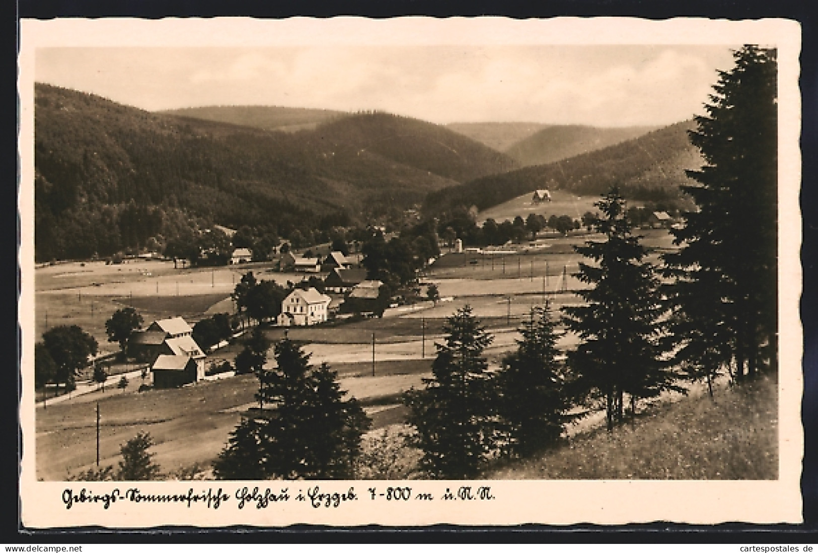 AK Holzhau, Ortsansicht