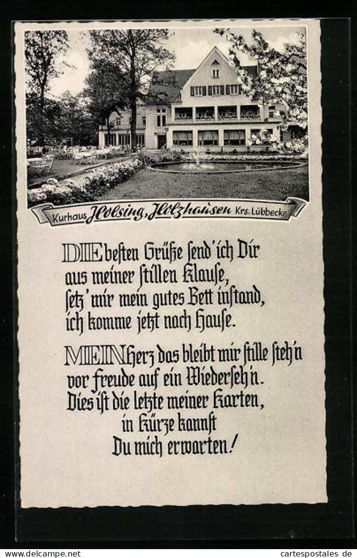 AK Holzhausen / Lübbecke, Kurhotel Holsing
