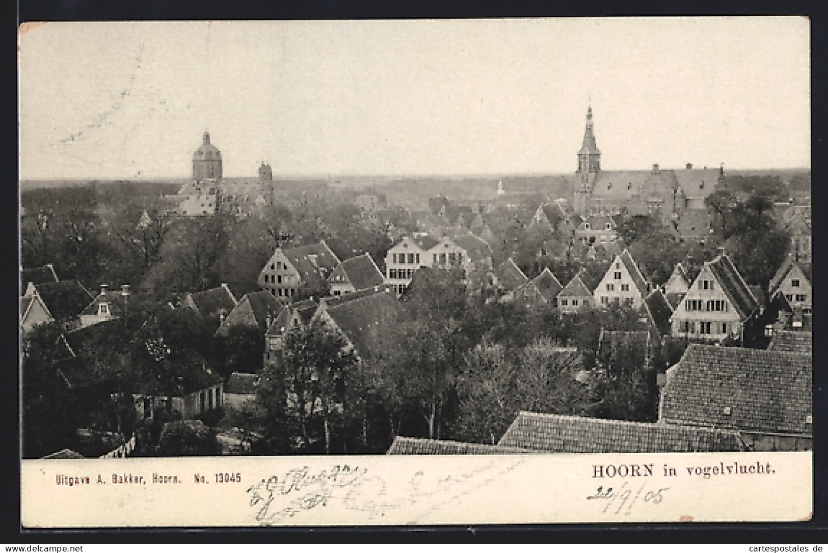 AK Hoorn, Hoorn in vogelvlucht