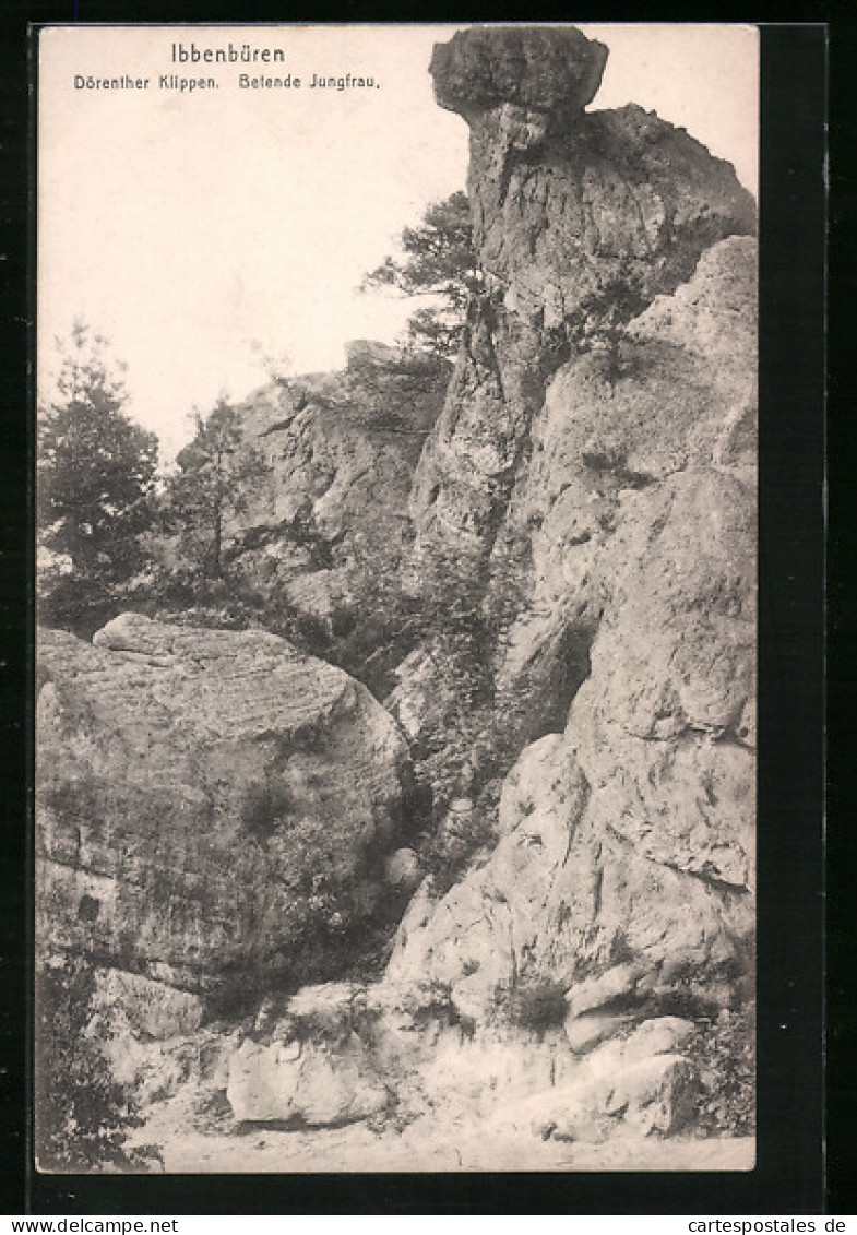 AK Ibbenbüren, Dörenther Klippen, Betende Jungfrau