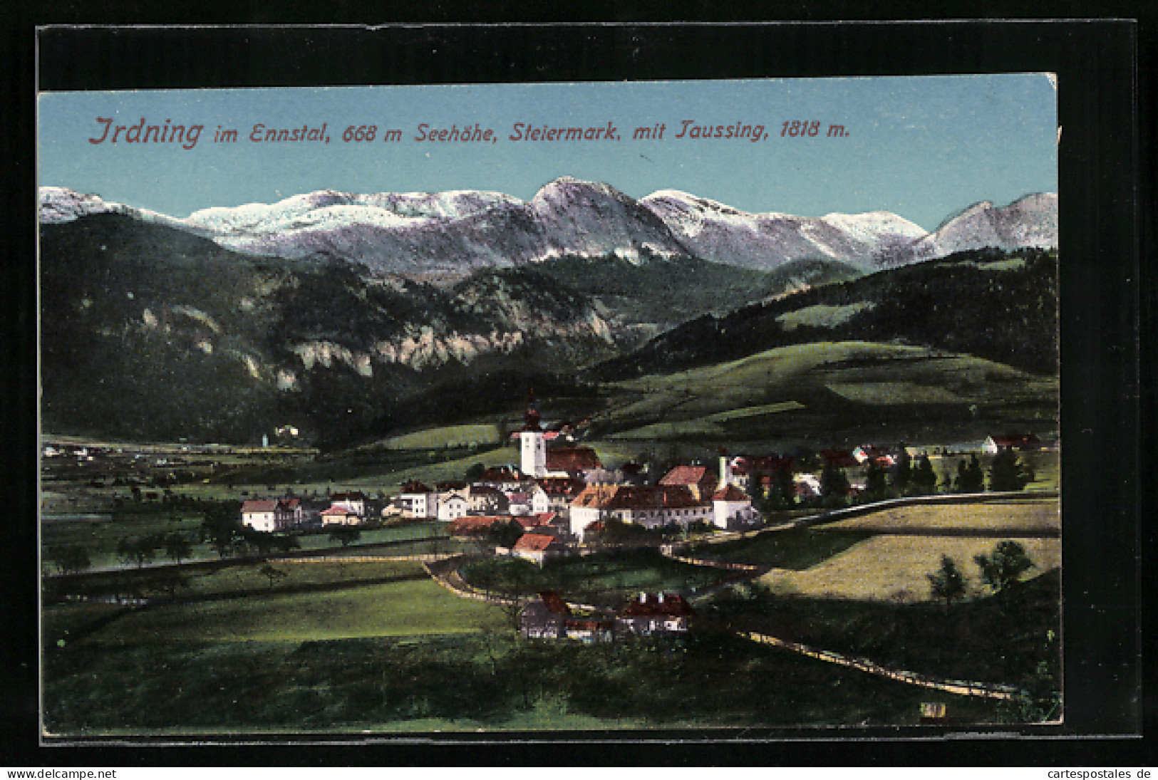 AK Irdning im Ennstal, Gesamtansicht mit Jaussing