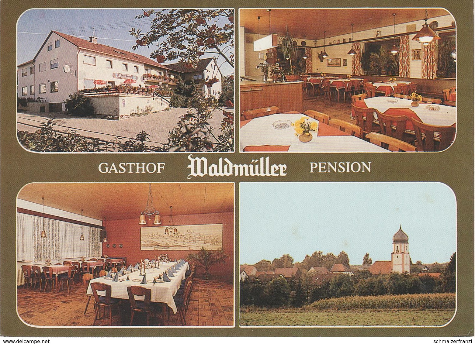 AK Jahrsdorf Gasthof Pension Waldmüller a Hipoltstein Heideck Freystadt Roth Allersberg Thalmässing Neumarkt Oberpfalz
