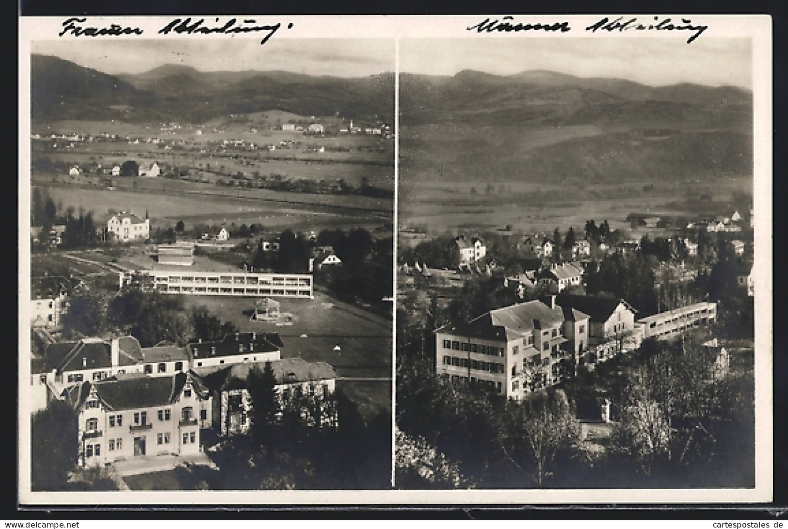 AK Judendorf-Strassengel, Heilstätte der Oesterr. Bundesbahner