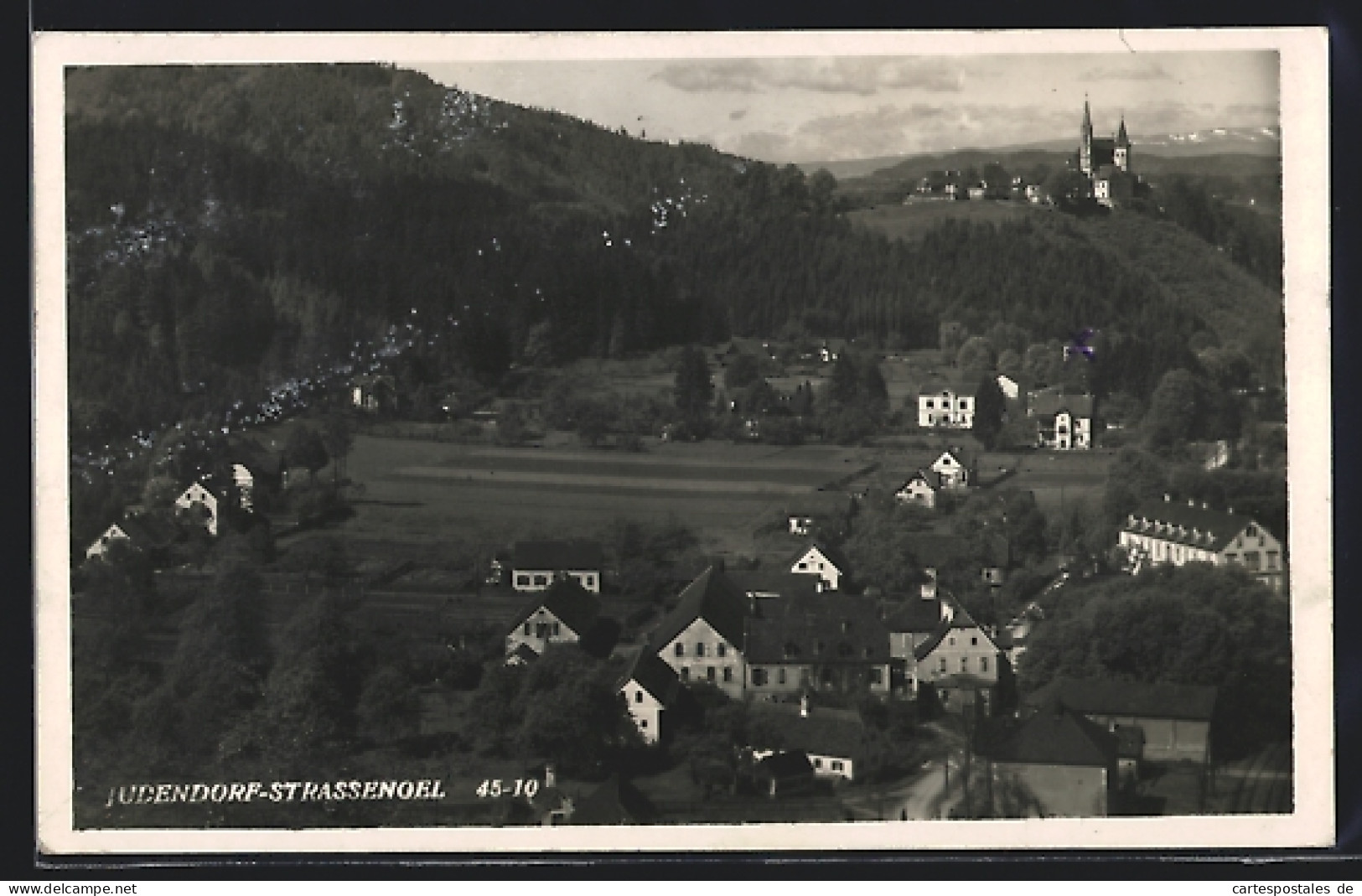 AK Judendorf-Strassengel, Ortsansicht aus der Vogelschau
