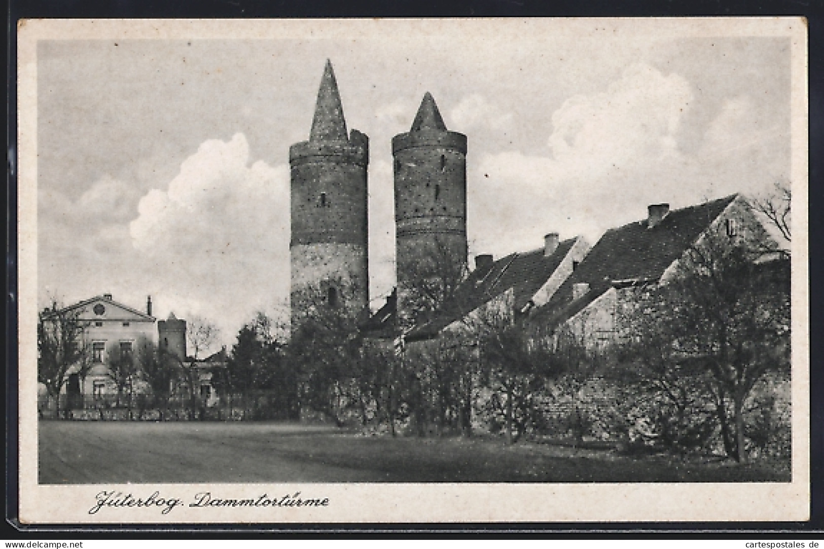 AK Jüterbog, Blick auf die Dammtortürme