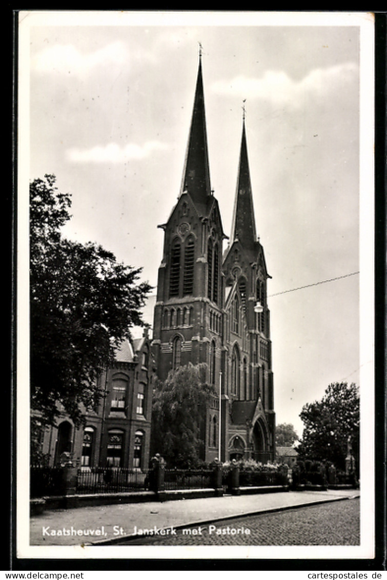AK Kaatsheuvel, St. Janskerk met pastorie
