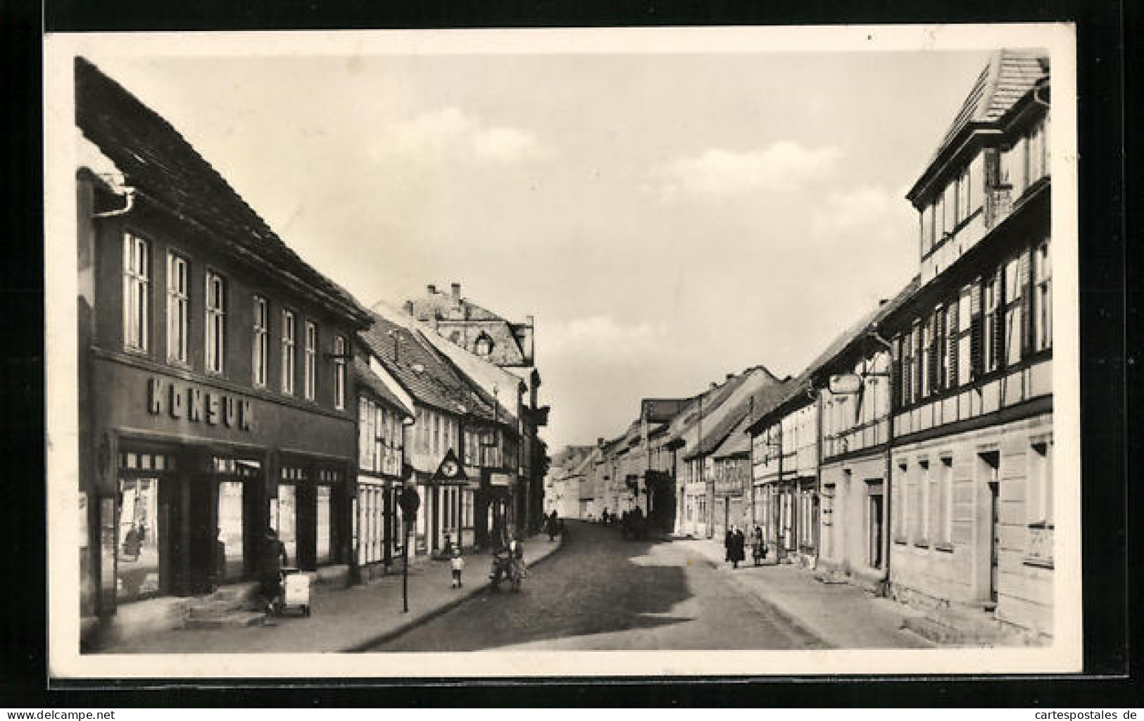 AK Kalbe /Milde, Ernst-Thälmann-Strasse