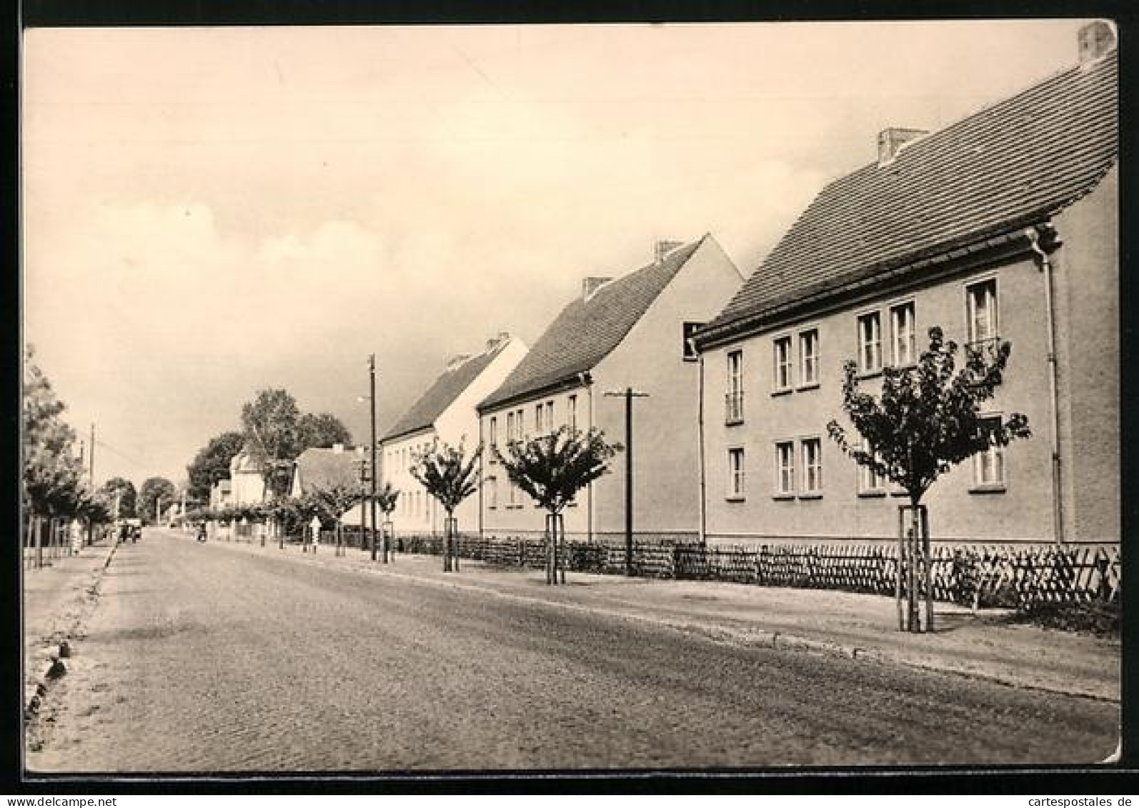 AK Karstädt /Perleberg, Partie in der Hauptstrasse