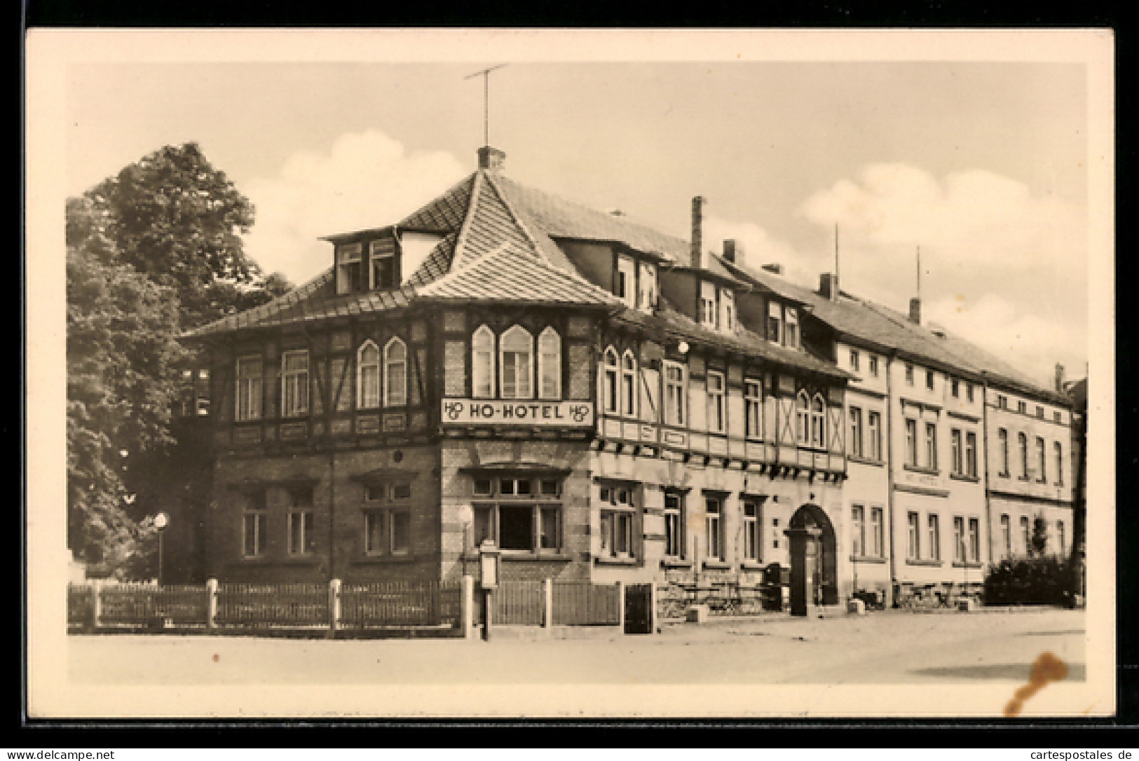 AK Kelbra /Kyffh., Ansicht vom HO-Hotel