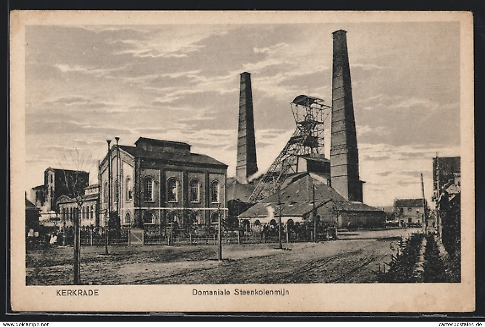 AK Kerkrade, Domaniale Steenkolenmijn, Kohlebergbau