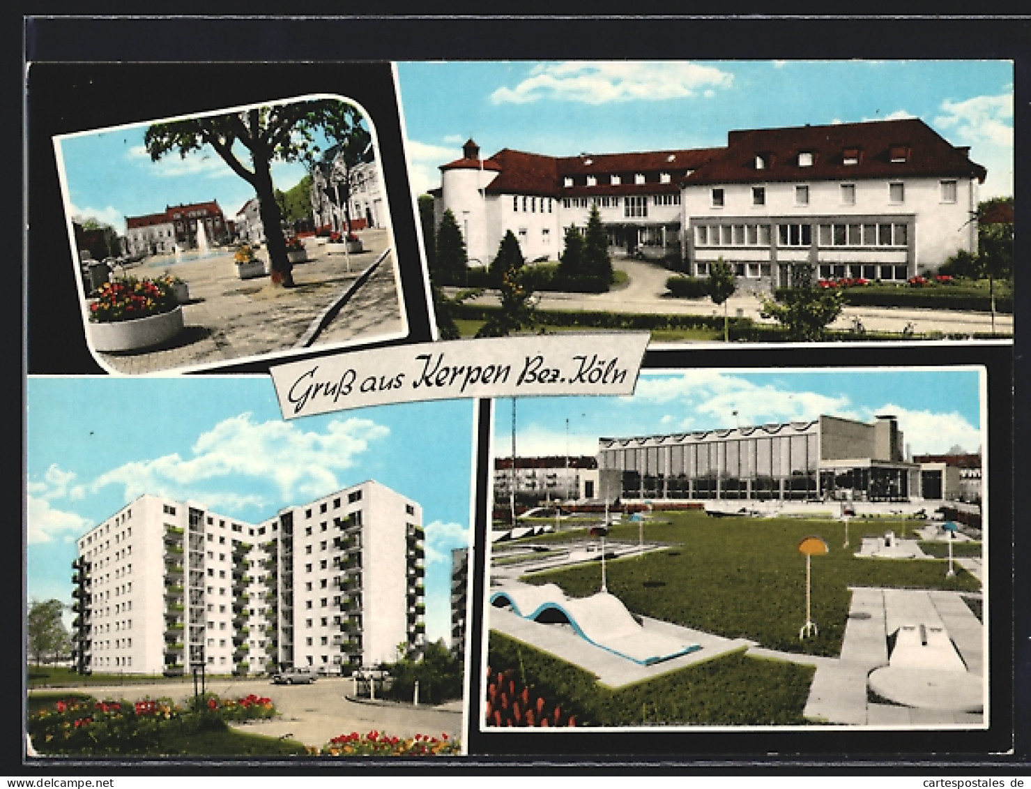 AK Kerpen / Rheinl., Ansichten der Siedlung