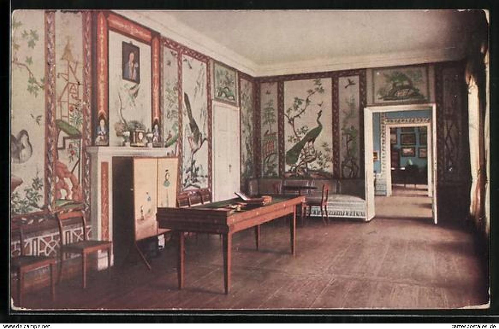 AK Ketzin, Speisezimmer im Schlosse Paretz