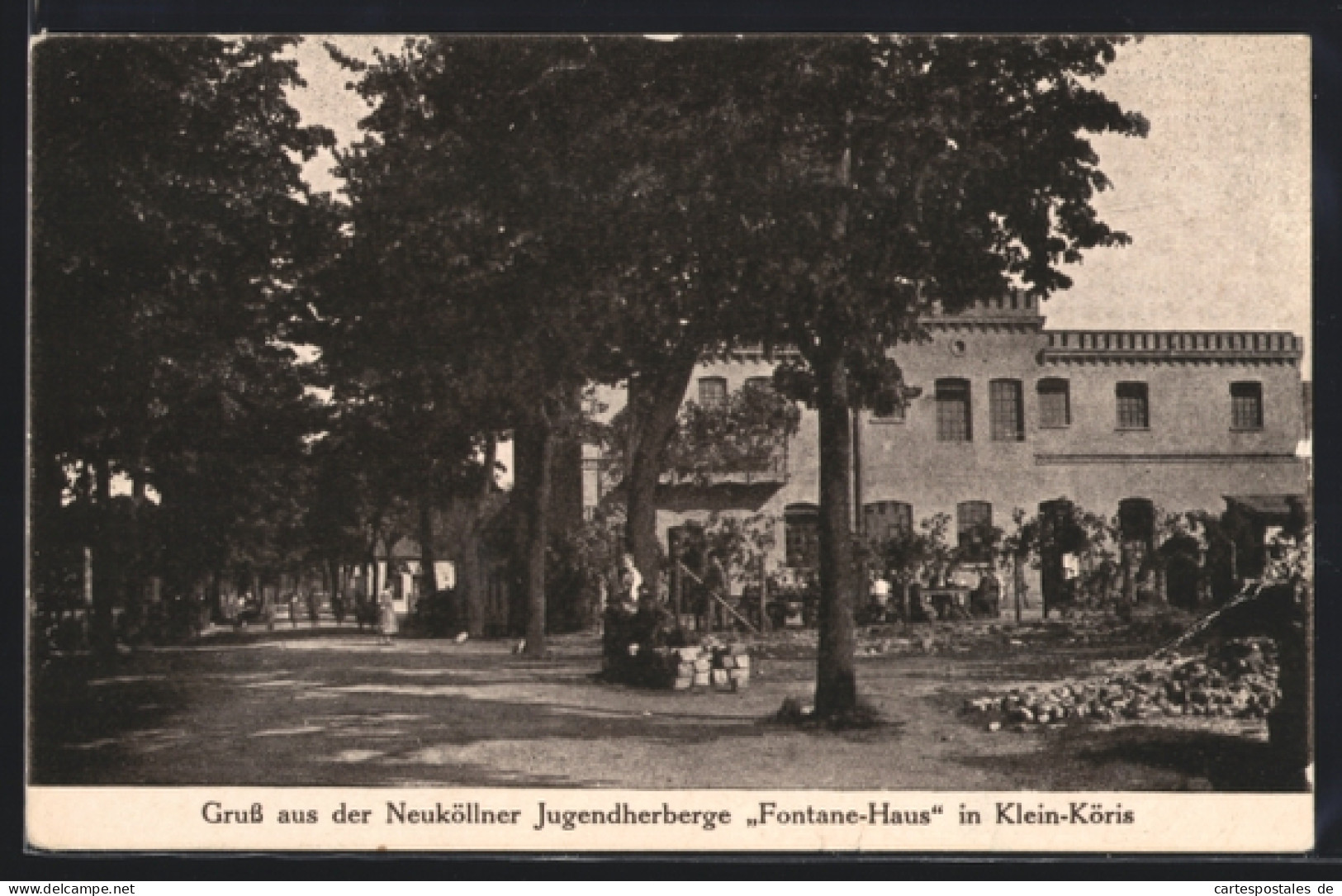 AK Klein-Köris, Neuköllner Jugendherberge Fontane-Haus