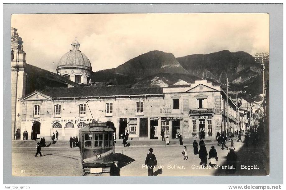 AK Kolumbien Bogota P.d.Bolivar ungebraucht J.N.Gomez # 61