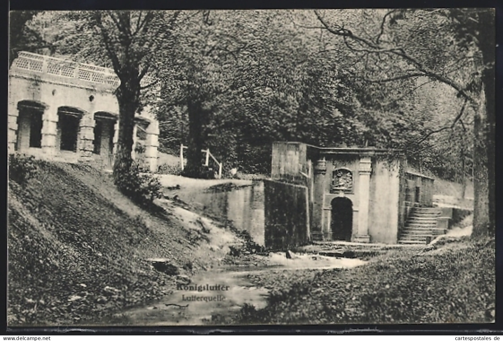 AK Königslutter, Blick auf die Lutherquelle