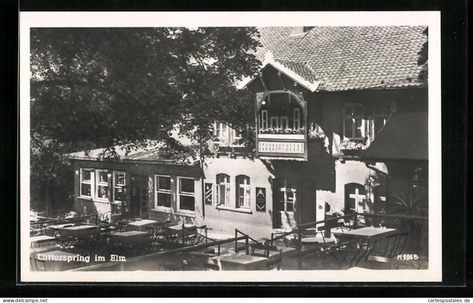 AK Königslutter, Waldrestaurant und Tanzdiele Lutterspring