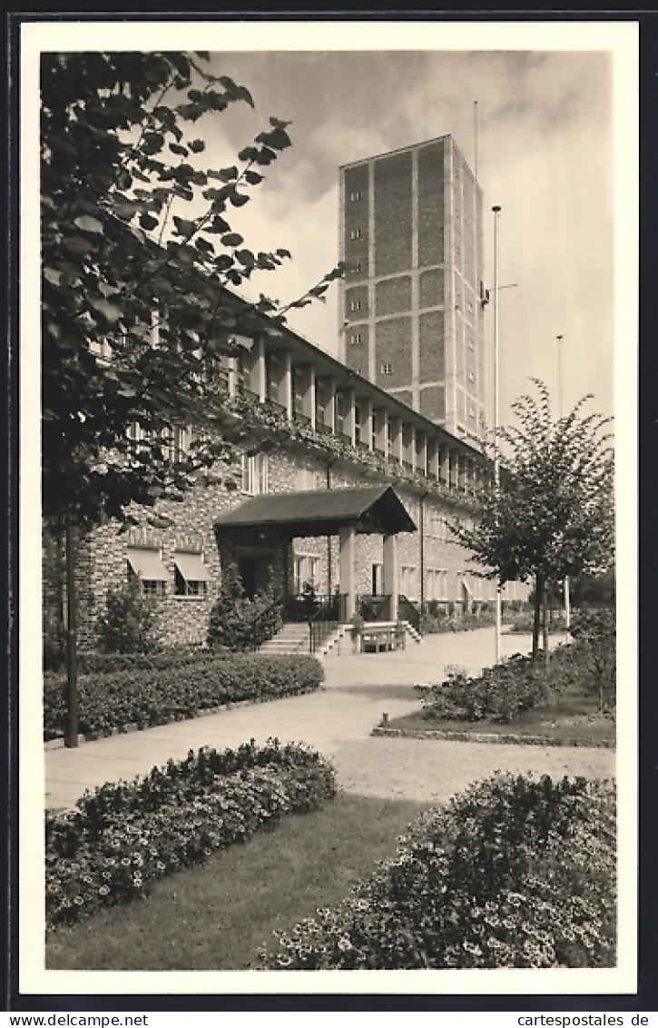 AK Kornwestheim, Blick auf das Rathaus