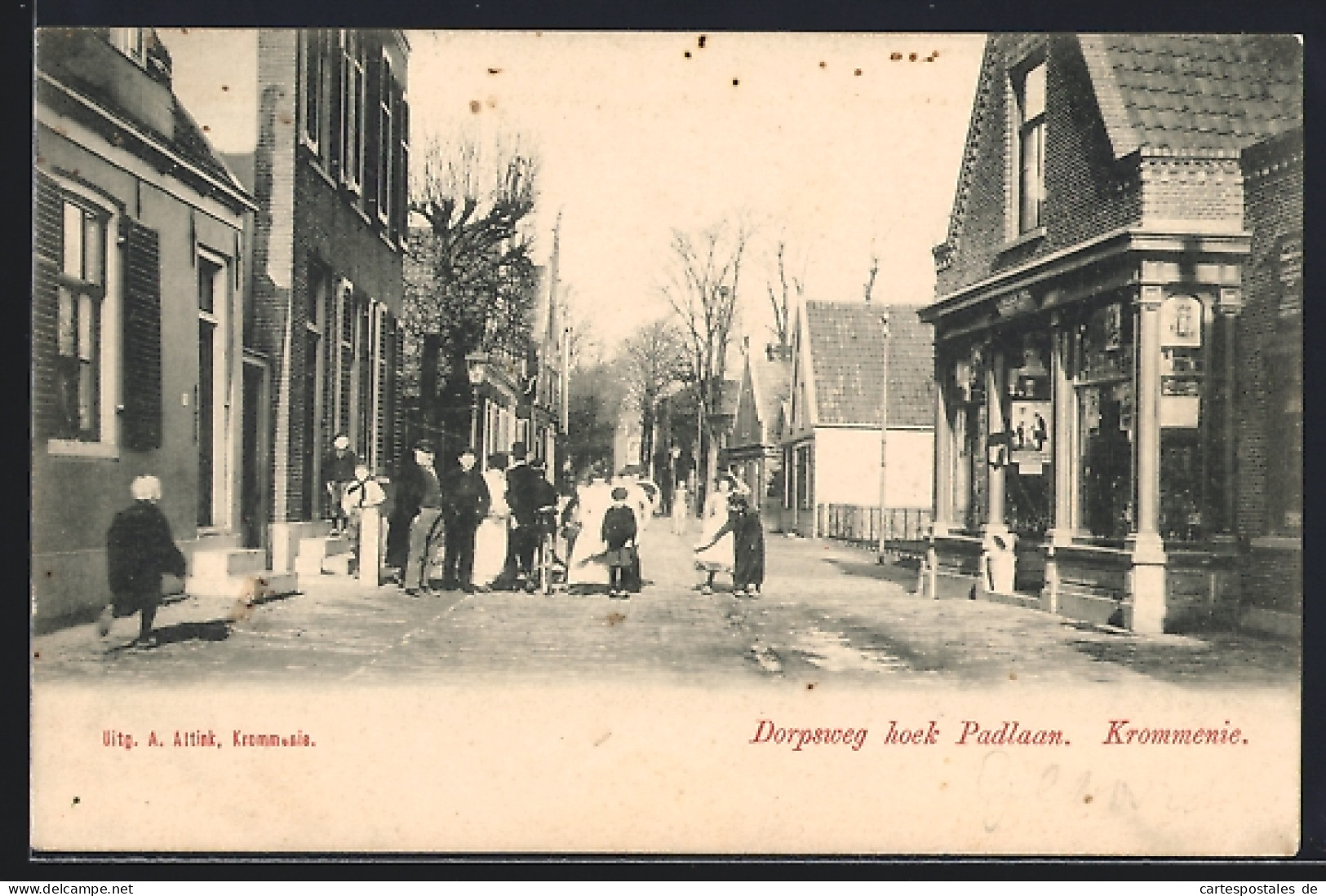 AK Krommenie, Dorpsweg hoek Padlaan
