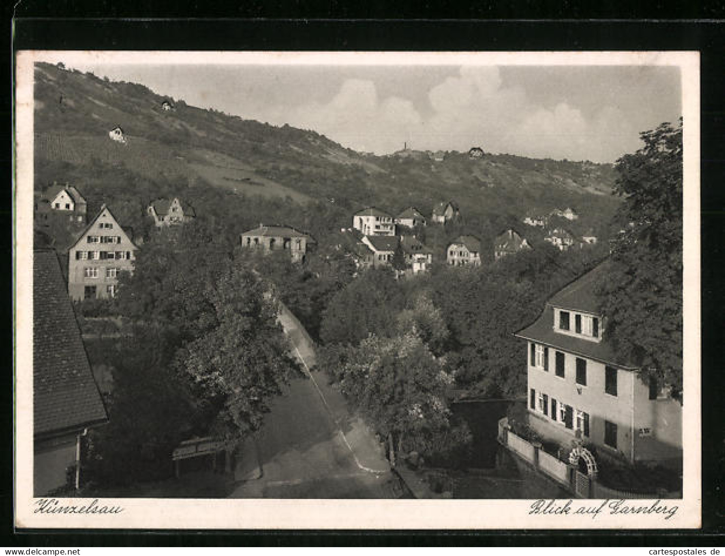 AK Künzelsau, Blick auf Garnberg