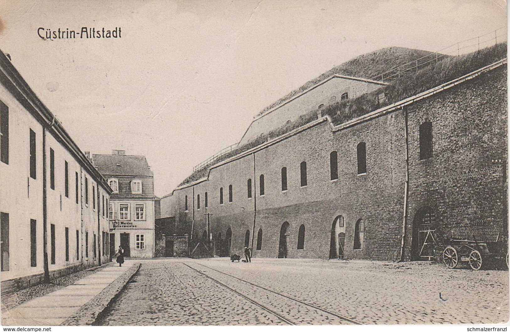 AK Küstrin Cüstrin Kostrzyn Festung Bastion a Kietz Neubleyen Altbleyen Bleyen Alt Schaumburg Drewitz Kalenzig Neumühl