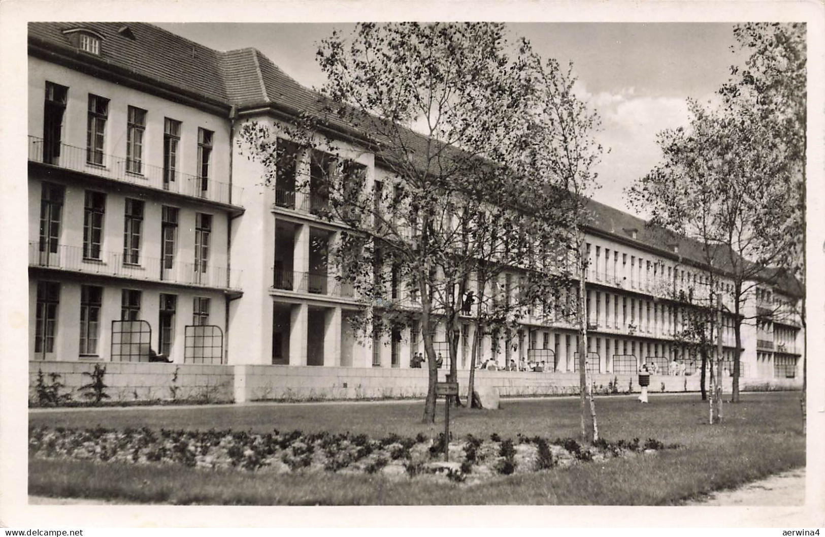 AK Küstrin Kostrzyn Reservelazarett Neumark 1941 gelaufen Postkarte