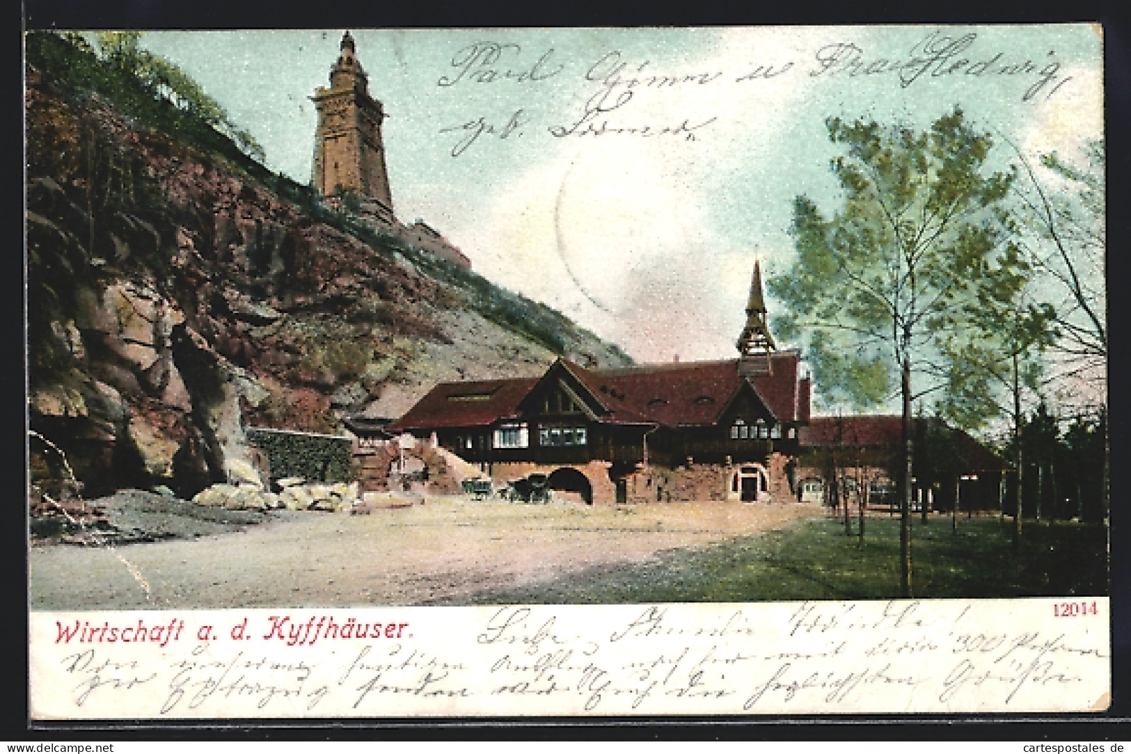 AK Kyffhäuser, Gasthaus a.d. Kyffhäuser