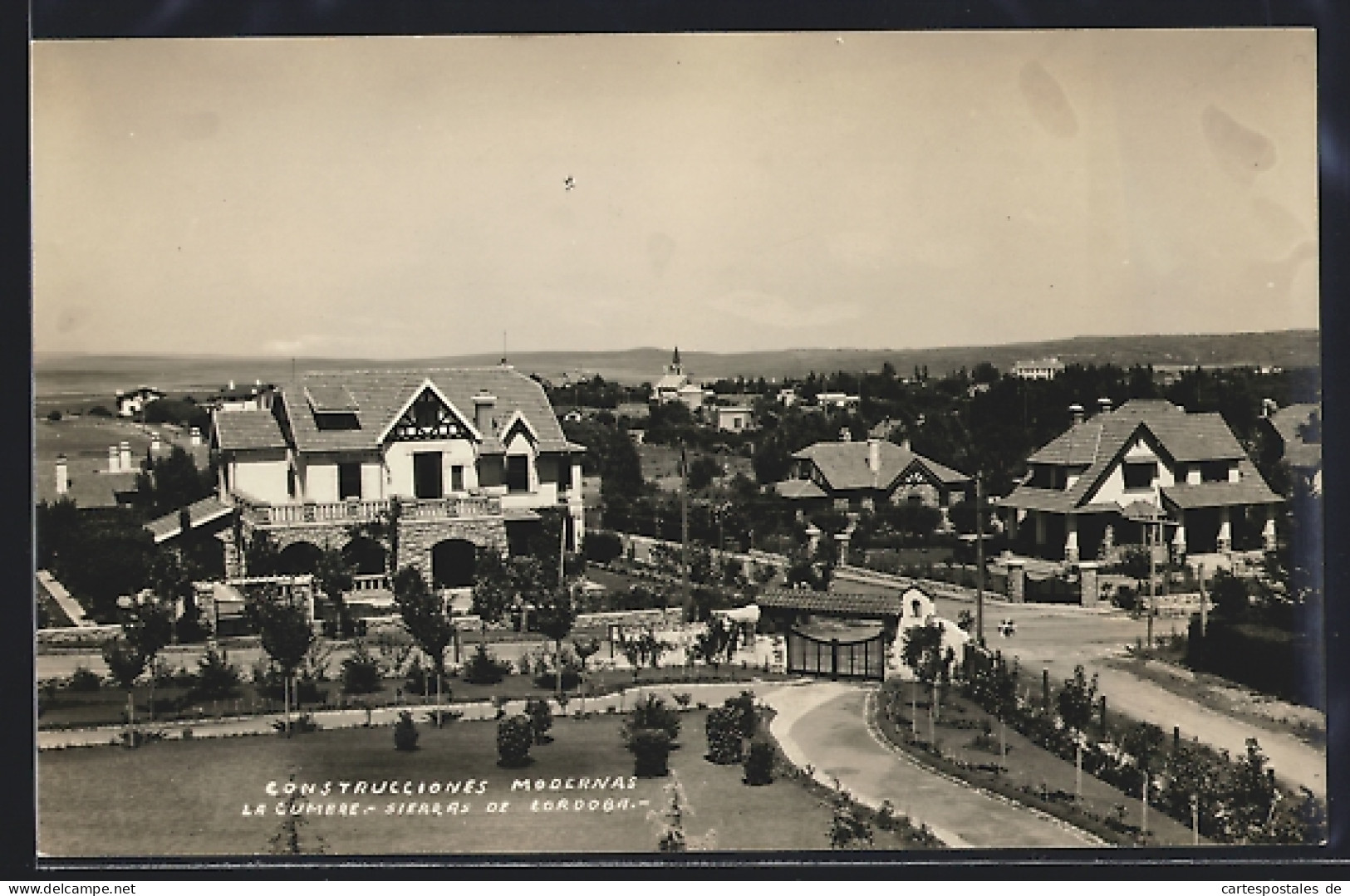 AK La Cumbre /Sierras de Córdoba, Construcciones Modernas