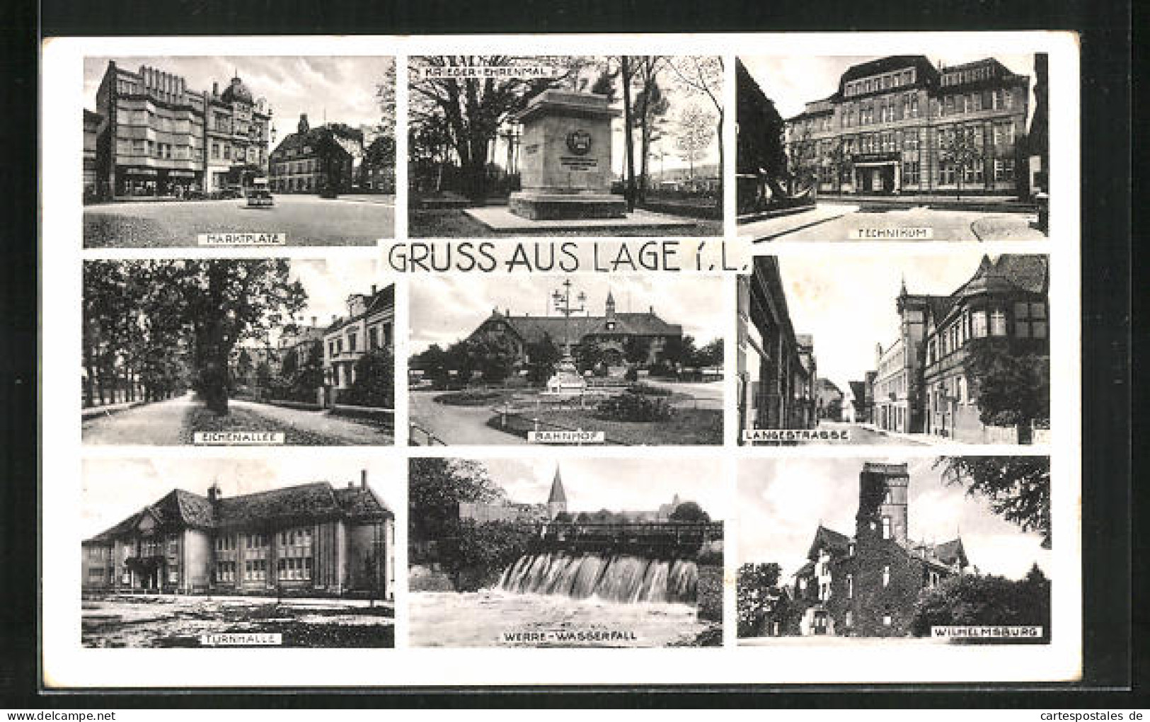 AK Lage i. L., Eichenallee, Technikum, Turnhalle