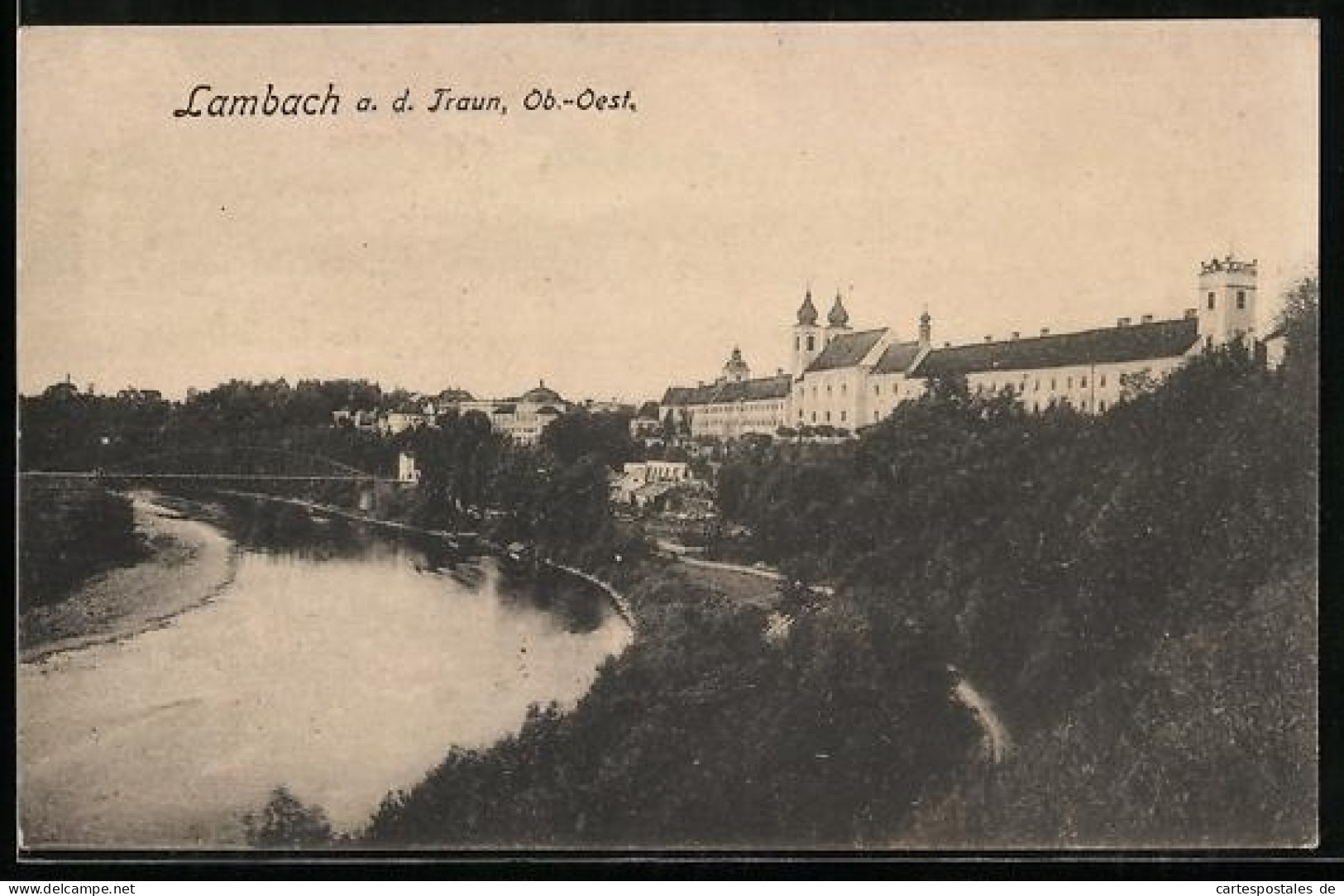 AK Lambach a. d. Traun, Stift und Traun