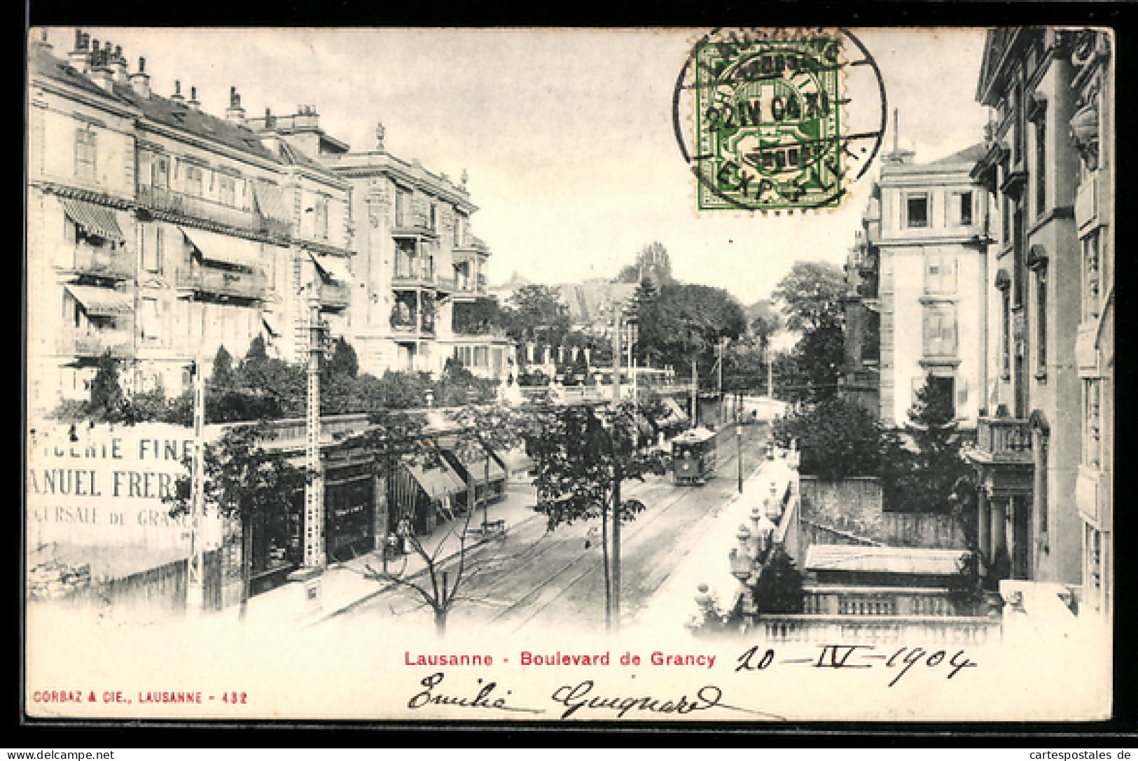 AK Lausanne, Boulevard de Grancy
