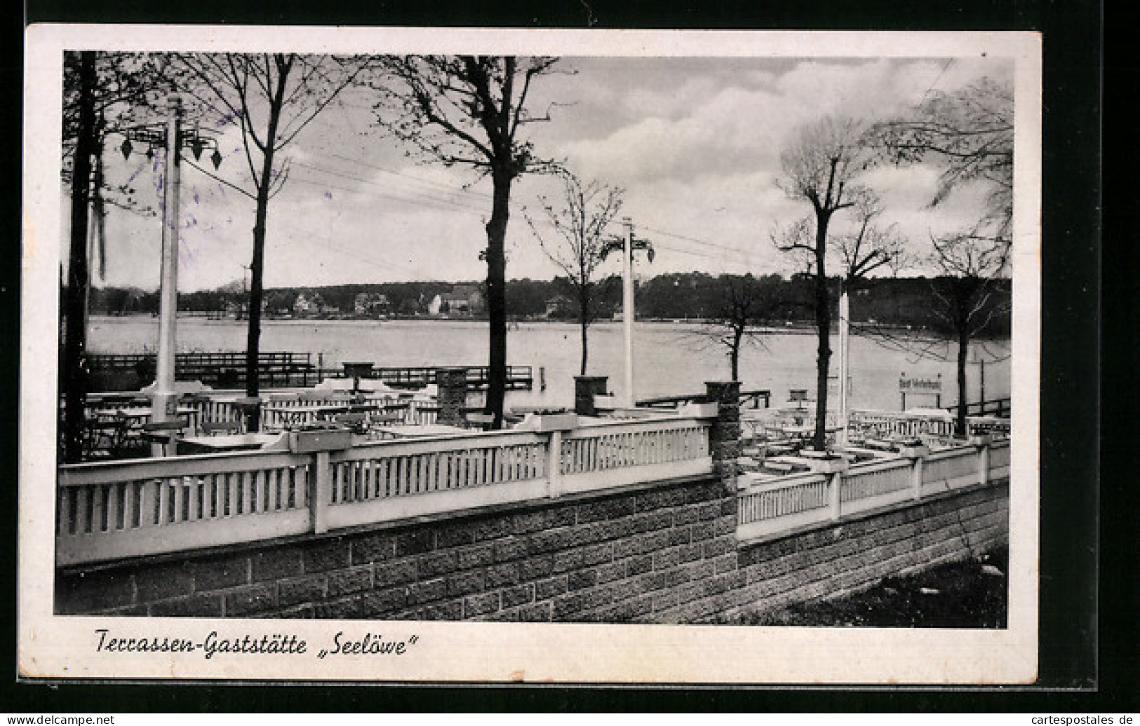 AK Lehnitz-Nordbahn, Terrasse-Gaststätte Seelöwe