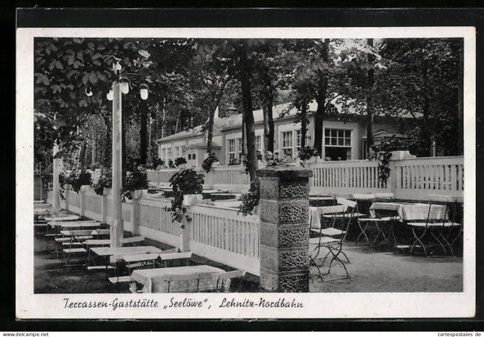 AK Lehnitz-Nordbahn, Terrassen-Restaurant Seelöwe