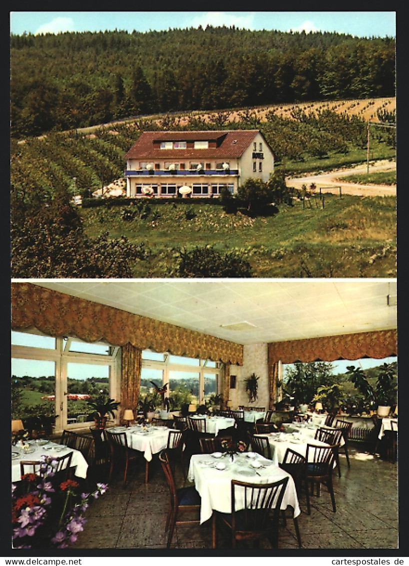 AK Leimen bei Heidelberg, Hotel-Restaurant Lingentalerhof von manfred Weber-Stahl